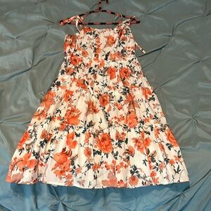 Stretchy scrunch back dress